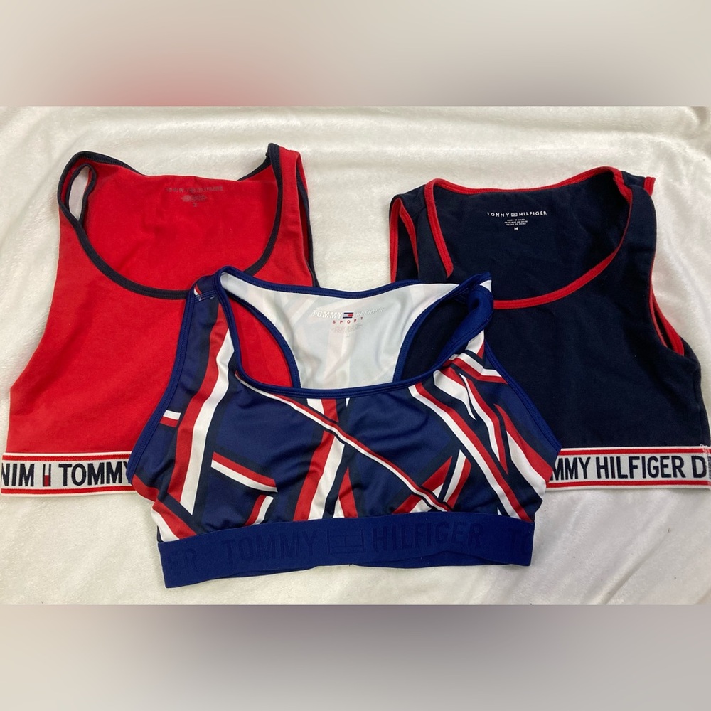 3 Tommy Hilfiger Bras Size Medium